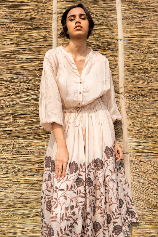 Elise Viscose tabby Dress