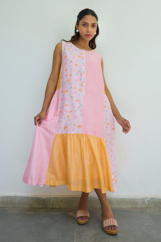 EVA chanderi dress