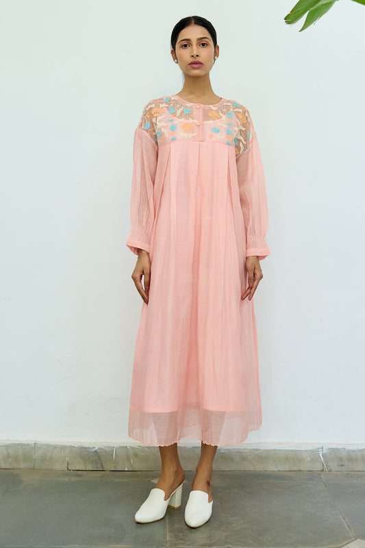 NORA Silk organza dress