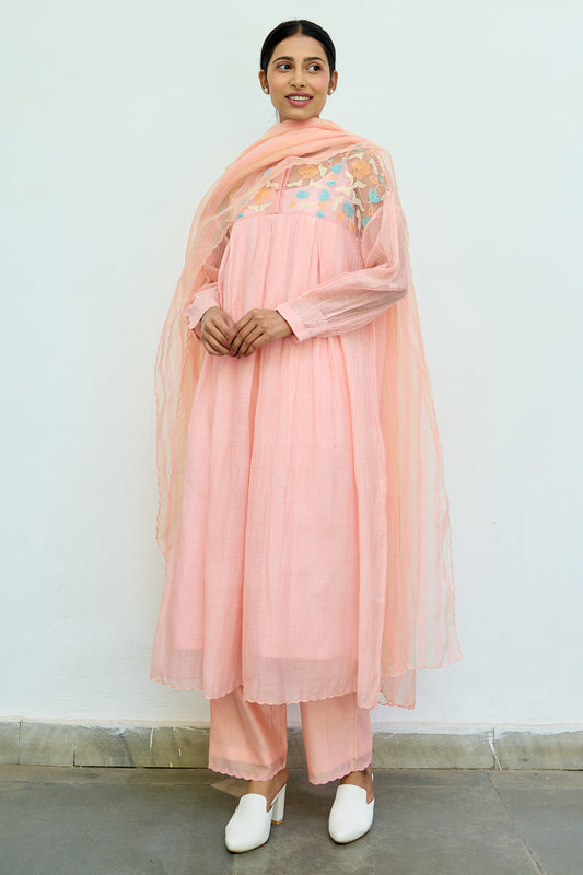 Silk organza dupatta