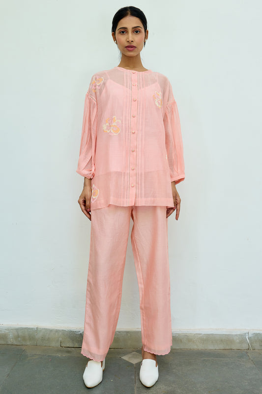 OVE Mul chanderi top