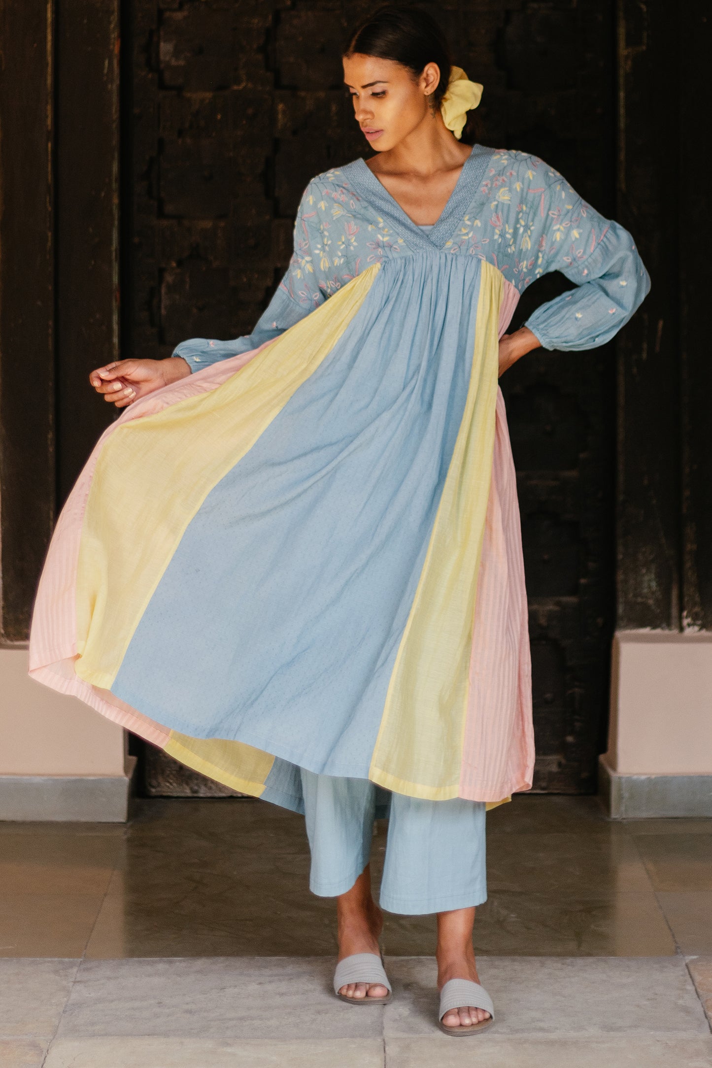 Renne Dress Multi Color