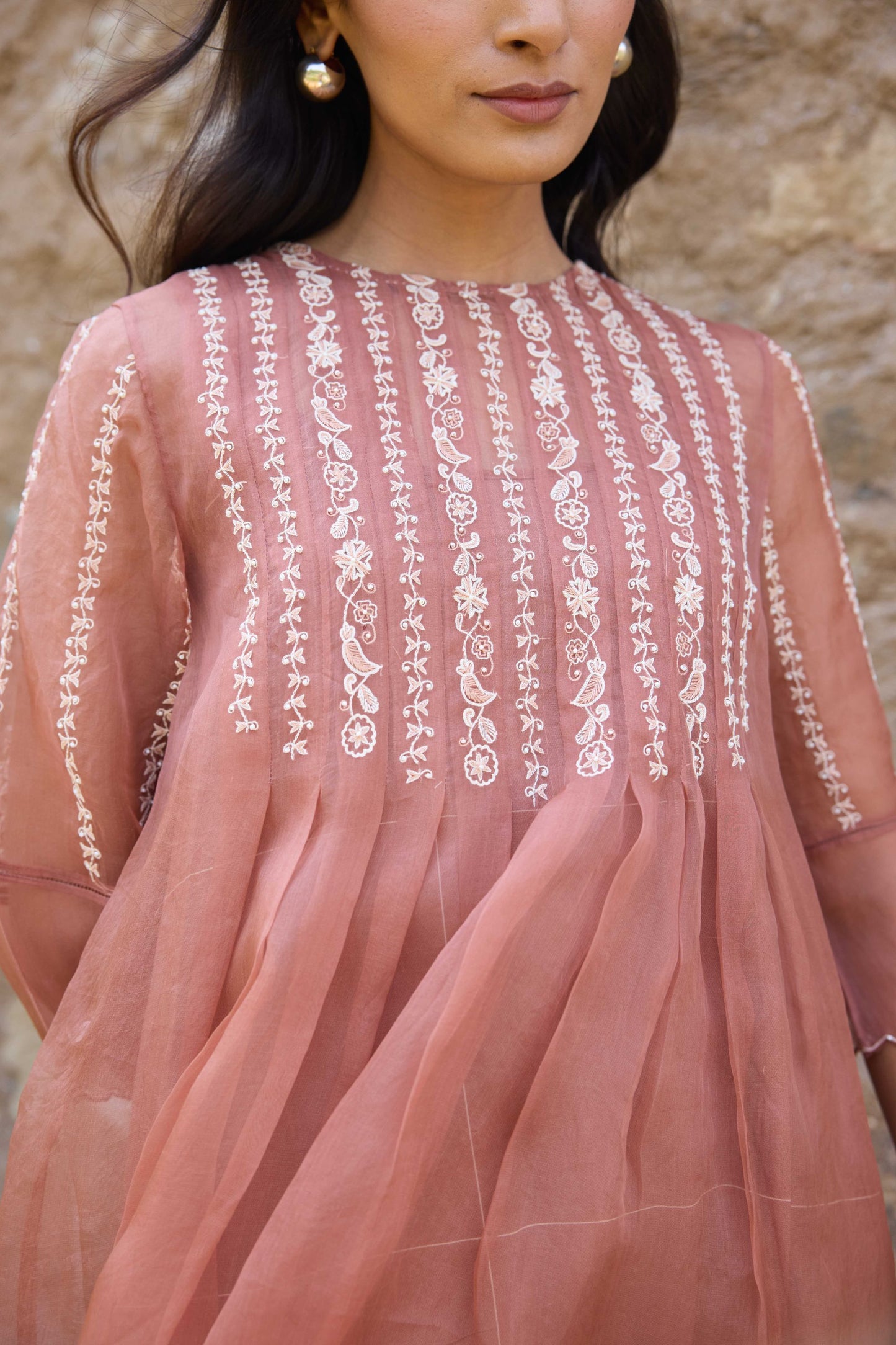 Cheryl Set (Cheryl Dress+Carly Trousers+Dupatta)