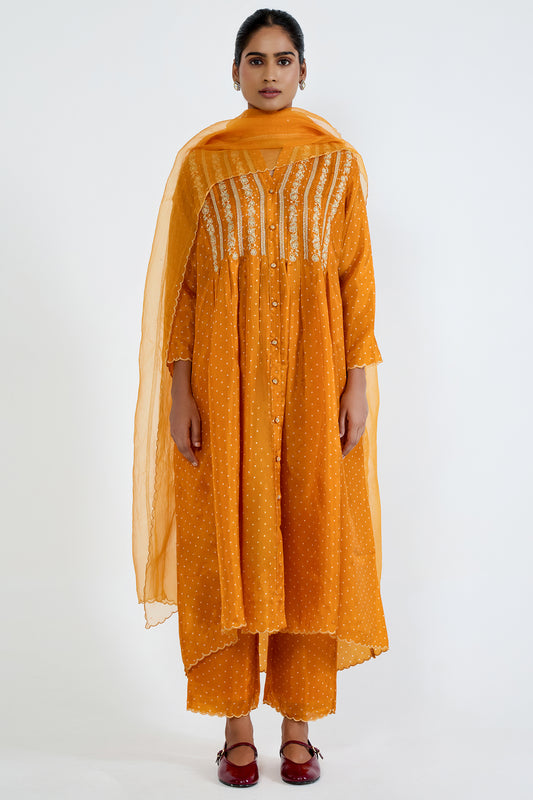 Silk organza dupatta