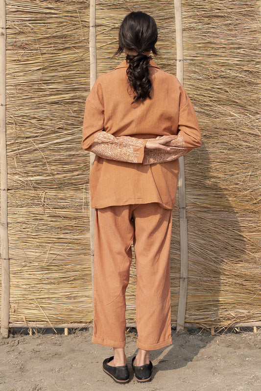 Pote corduroy jacket brown