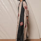Nell Set (Nell Kurta+Carly Striped Trousers+Silk Organza Dupatta)