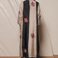 Nell Set (Nell Kurta+Carly Striped Trousers+Silk Organza Dupatta)