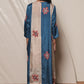 Nell Set (Nell Kurta+Carly Striped Trousers+Silk Organza Dupatta)