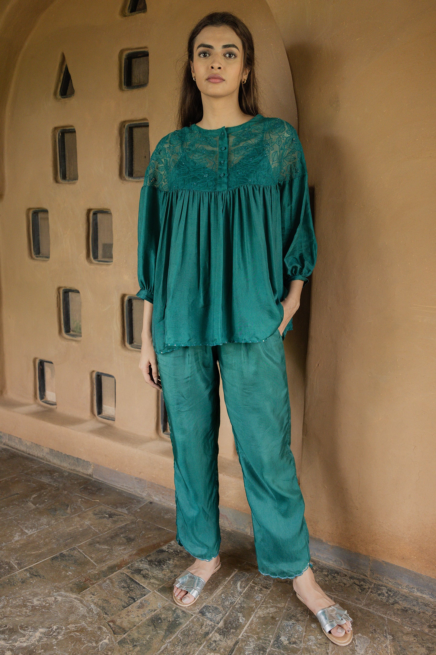Polly Set(Polly Top+Carly Trousers)