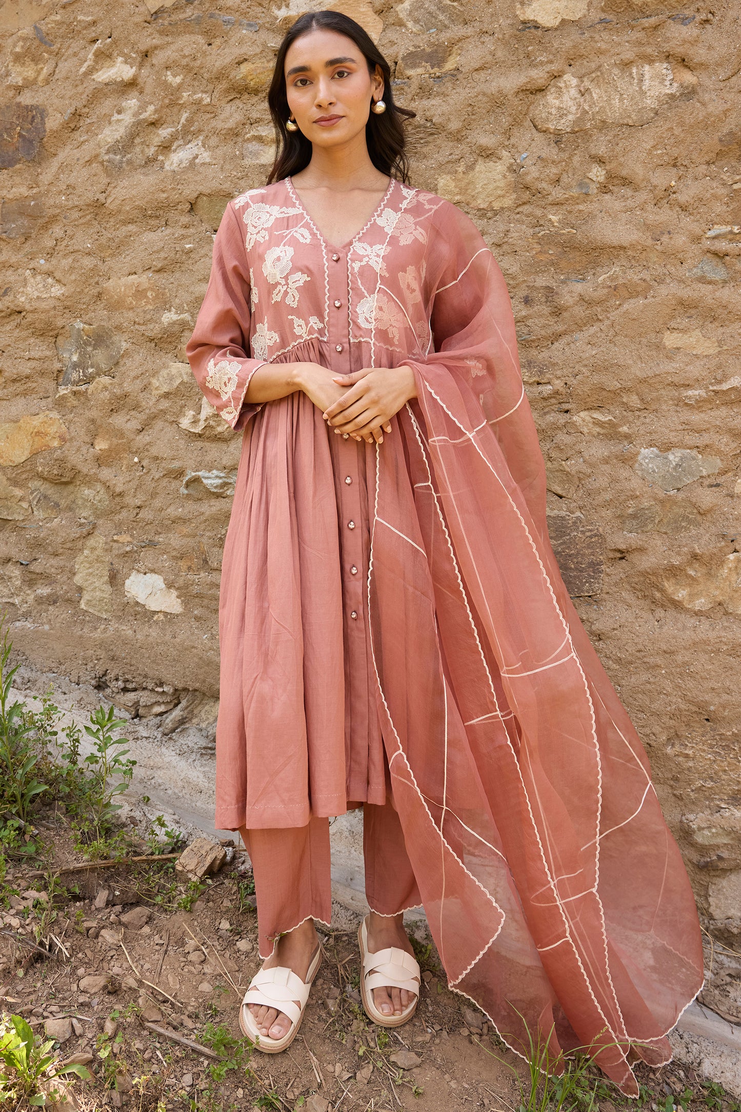 DUPATTA Silk organza