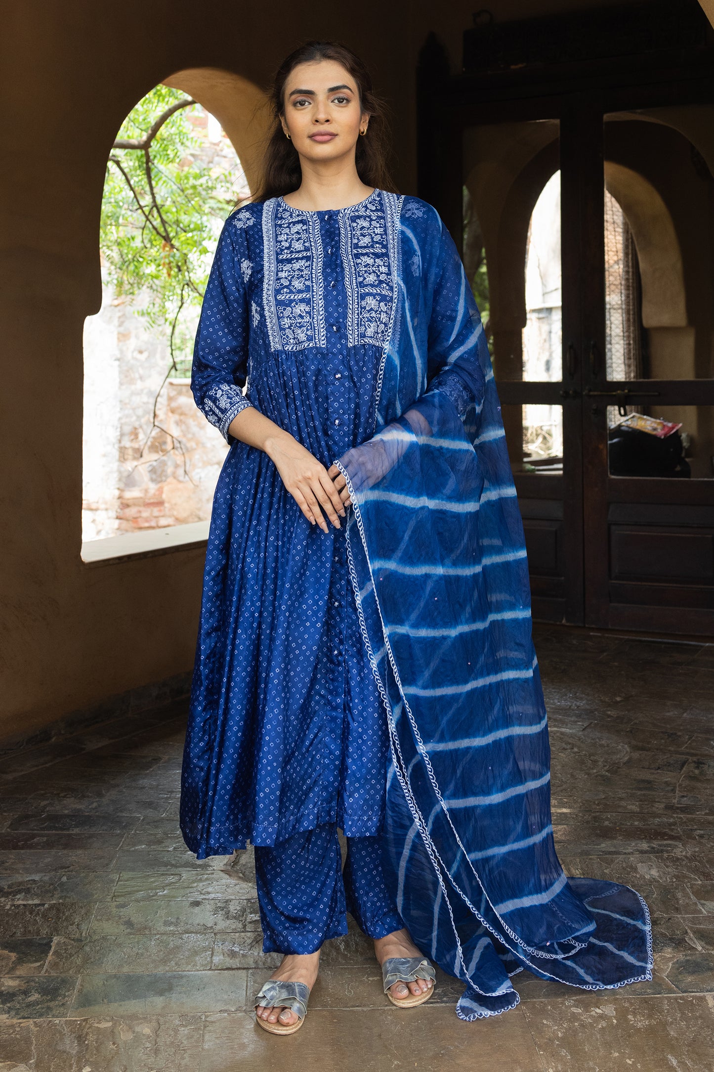 Karen Set(Karen Dress+Carly Trousers+ Dupatta)
