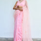 Silk organza saree