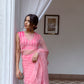 Silk organza saree