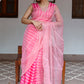 Silk organza saree