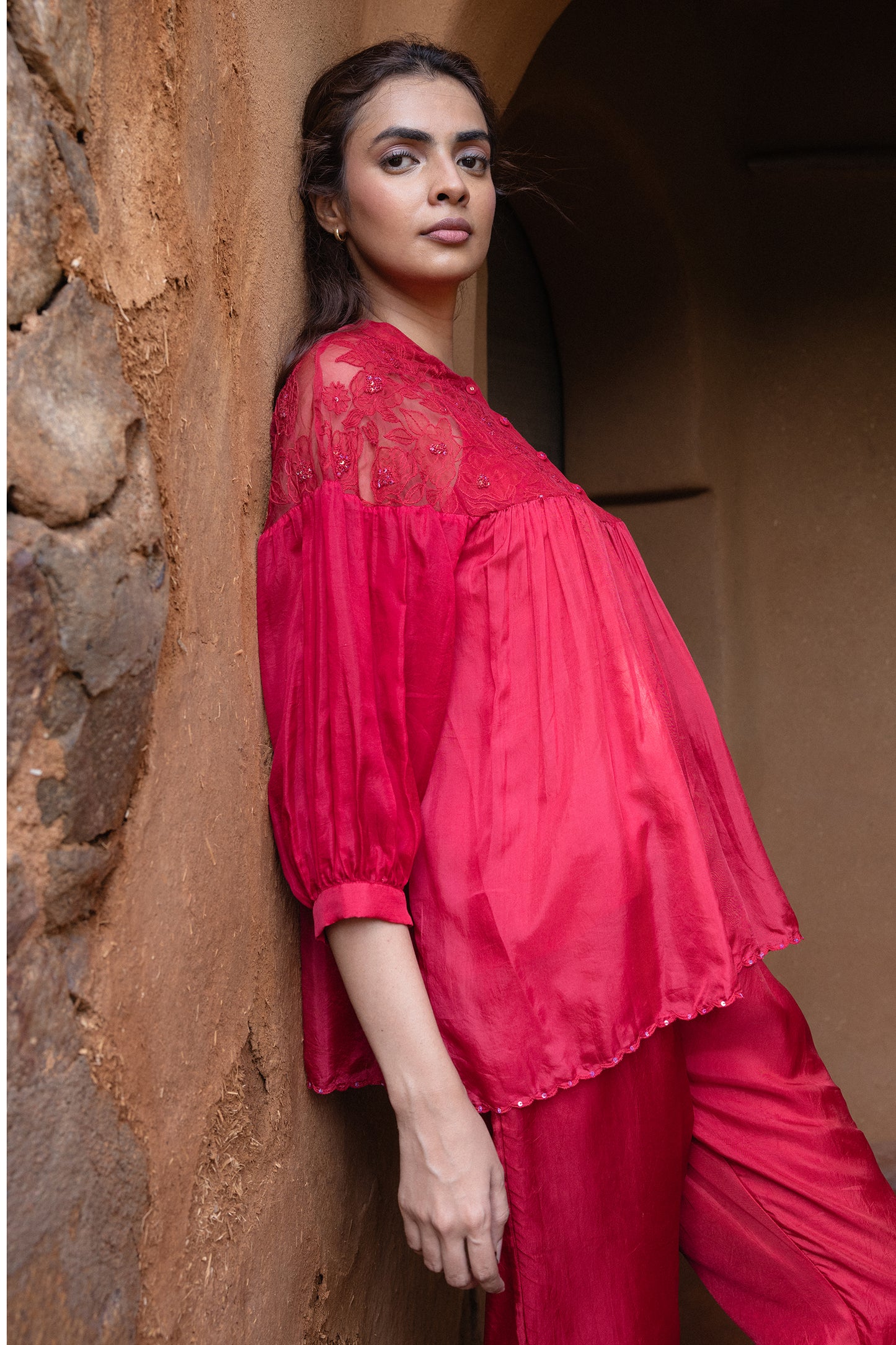 Polly Set(Polly Top+Carly Trousers)