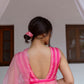 Silk organza saree