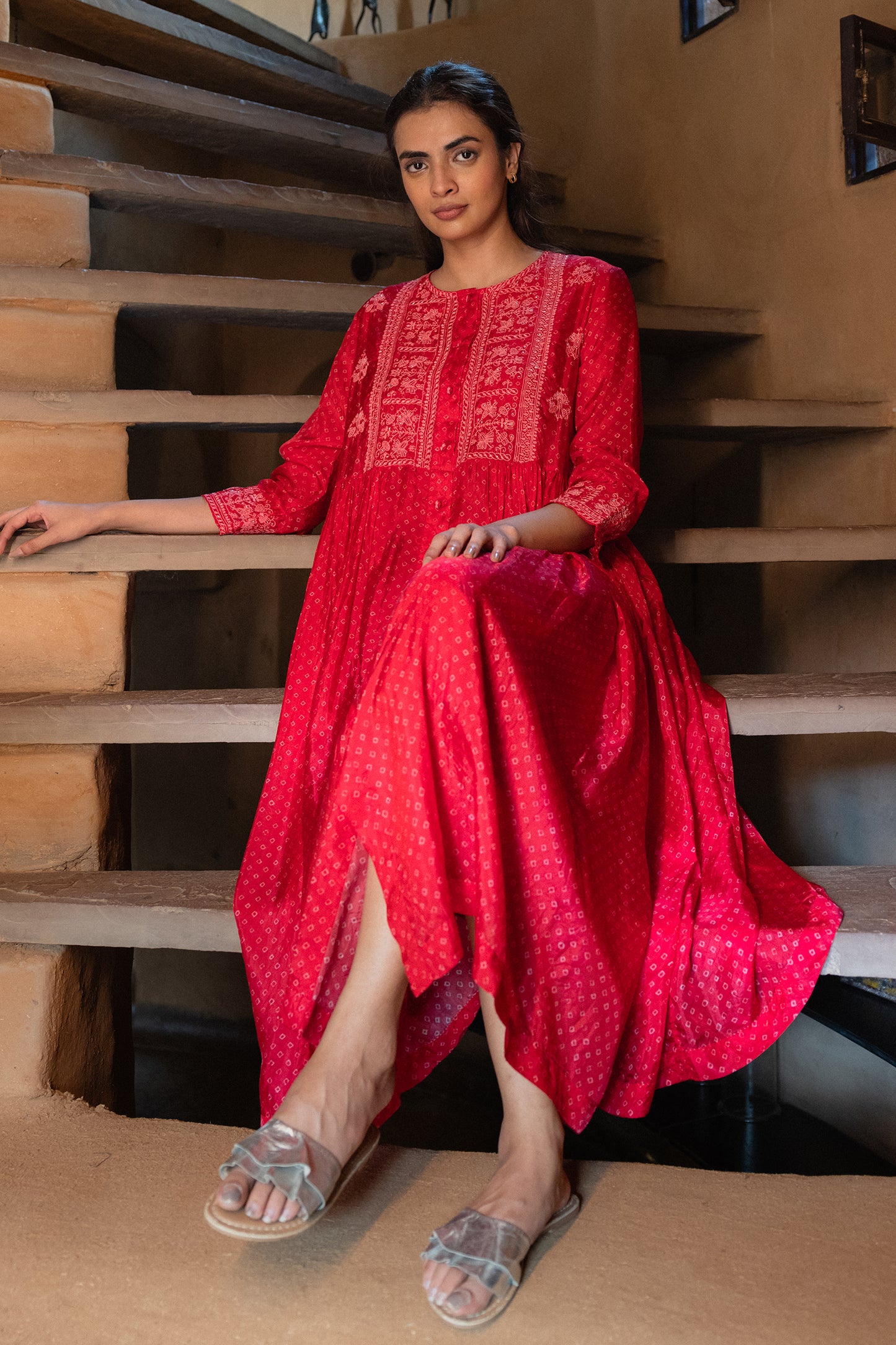 Karen Set(Karen Dress+Carly Trousers+ Dupatta)