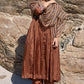 Silk organza block printed striper dupatta