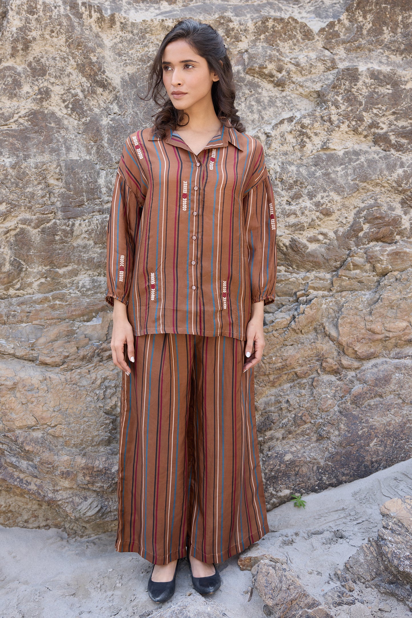 Gwen Set(Gwen Shirt+ Jo Trousers)