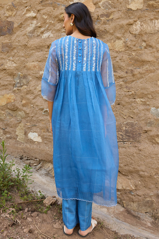 Cheryl Set (Cheryl Dress+Carly Trousers+Dupatta)