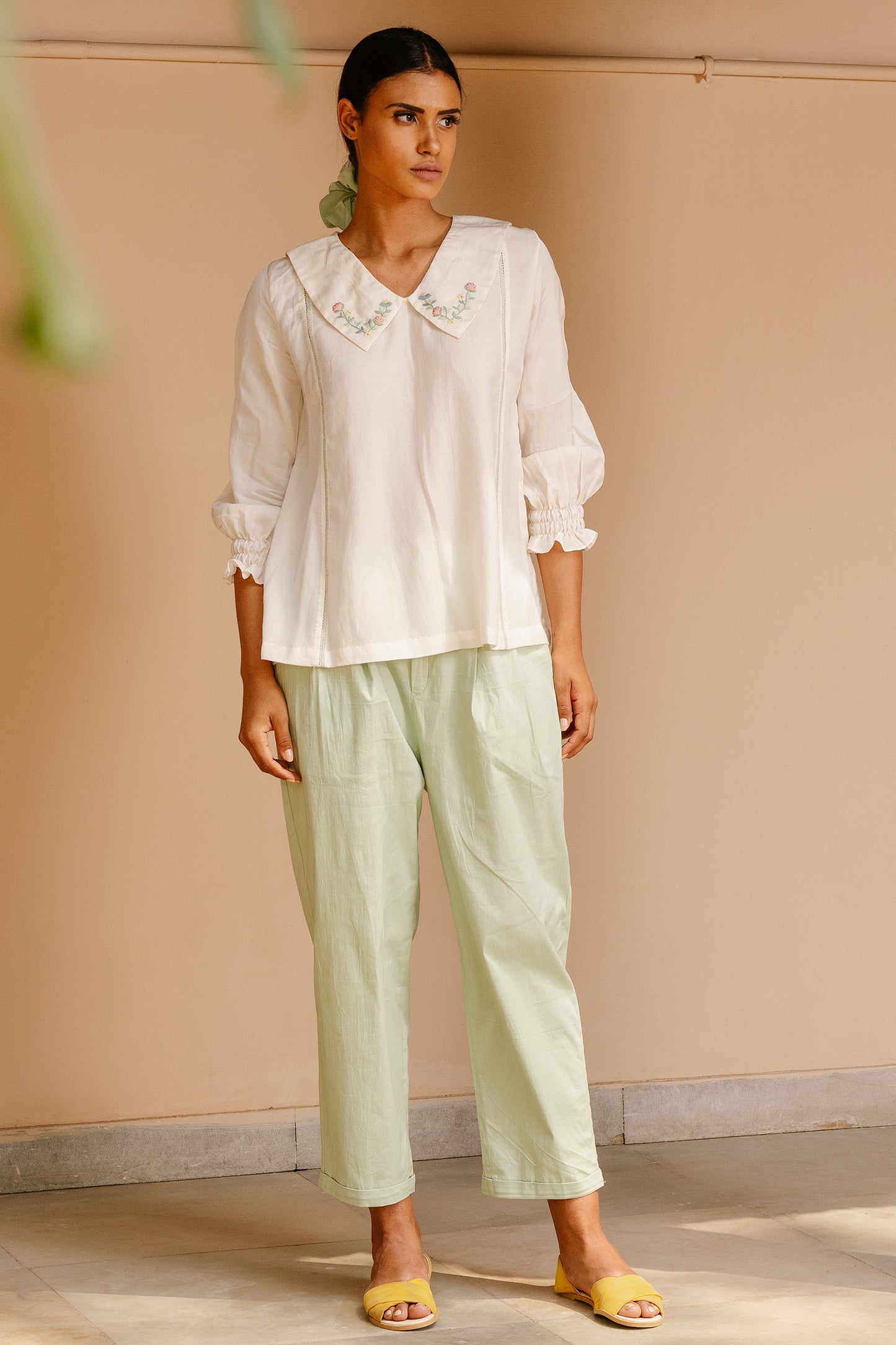 Kate Embroidered Top