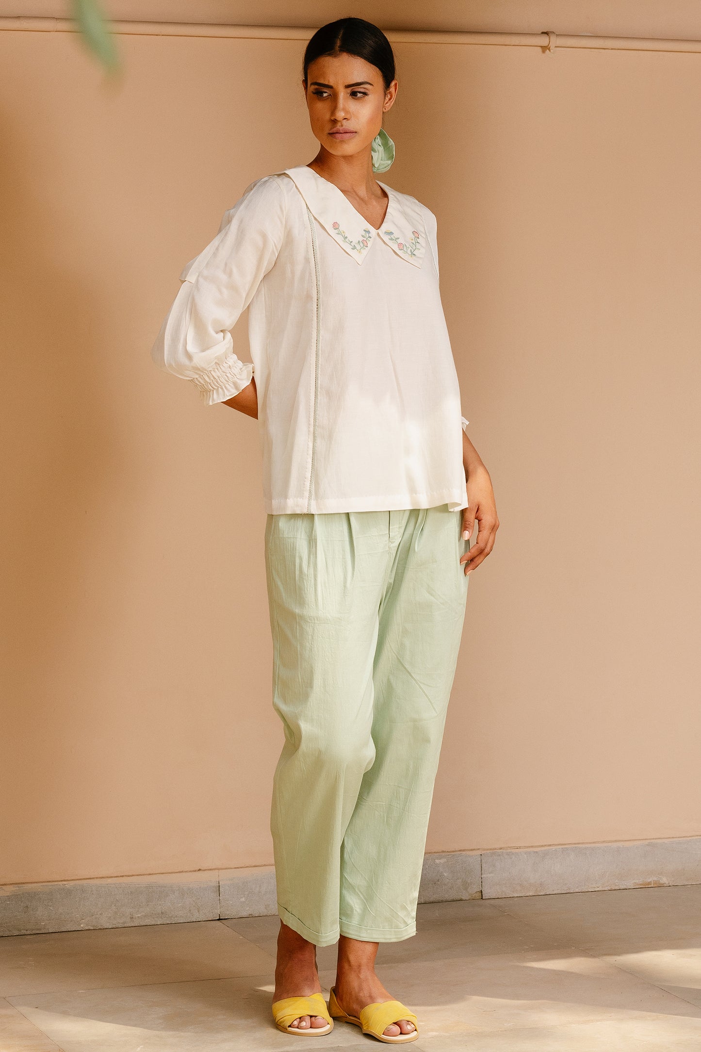 Kate Embroidered Top