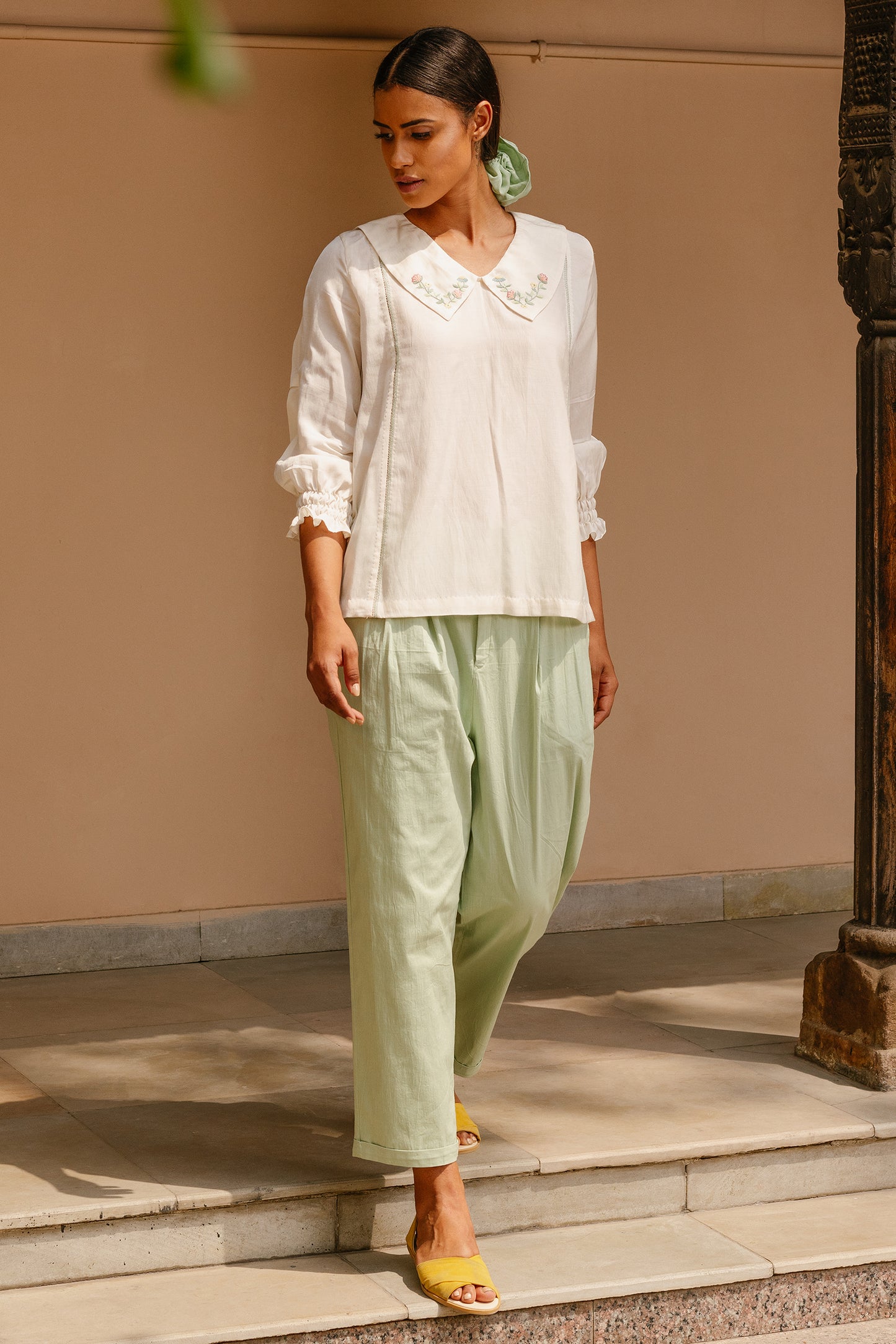 Kate Embroidered Top