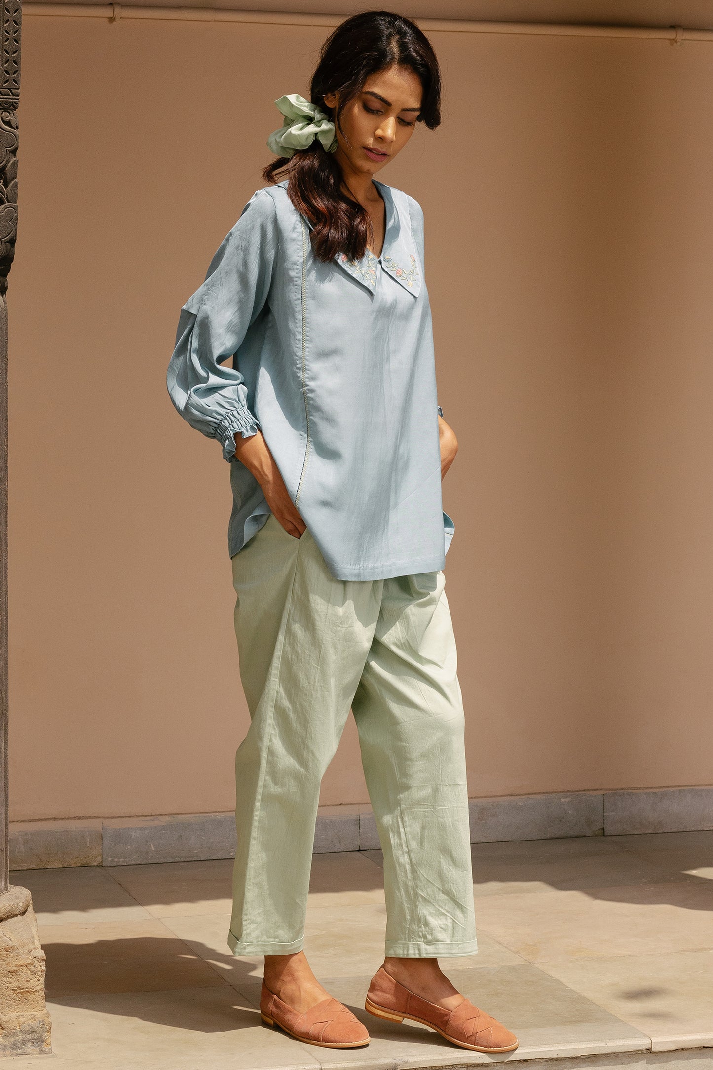 Kate Embroidered Top